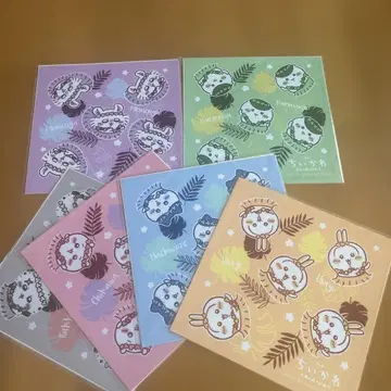 치이카와 인어섬의 비밀 세븐일레븐 멀티 클리너 컴플리트 세트