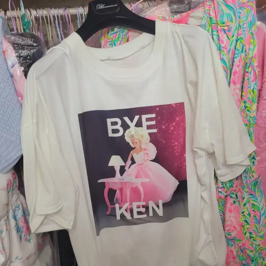 바비 BYE KEN 반팔 티셔츠 수입 한정판