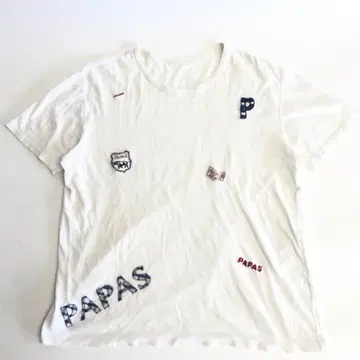 PAPAS [ 파파스 ] 와펜 크루넥 T셔츠 / XL