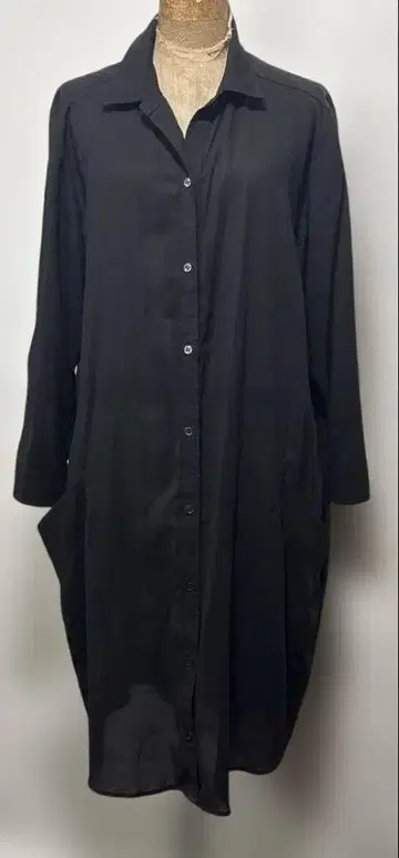 COMME CA DU MODE 7부 롱 셔츠 튜닉 17 새상품급
