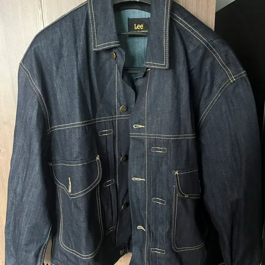 LEE 청자켓 진청