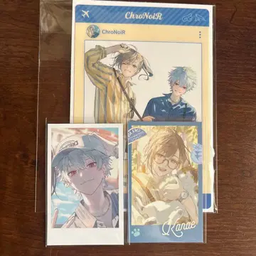 니지산지 ChroNoiRBlueMemories 카나에 쿠츠하 특전 포함 묶음 판매
