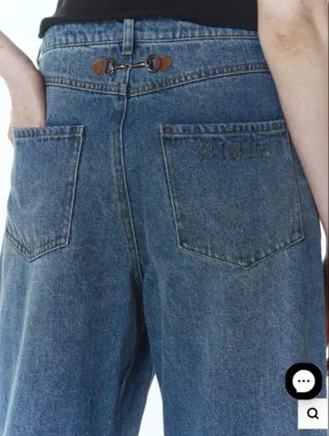 새상품 bibiy. PHILIPPA DENIM 데님 팬츠 스트레이트