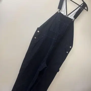 컨디션 최상 백넘버 스트레치 포함 페인터 와시 데님 오버롤