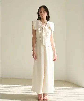 SNIDEL 스나이델 세일러 스카프 원피스