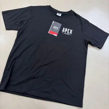 [ 미사용 ] APEX 반팔 T셔츠 블랙 LL