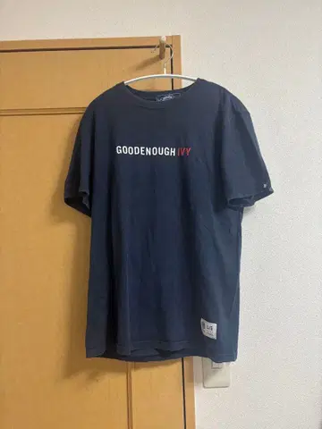 GOODENOUGH IVY 셔츠 네이비