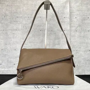[ 미사용급 ] WAKO 긴자 와코 NEW CLOSET 오크 숄더백