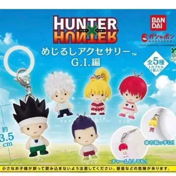 HUNTER x HUNTER 메지루시 액세서리 G.I.편 전5종 컴프