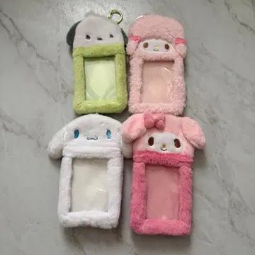 산리오 트레이딩 카드 케이스 봉제 인형