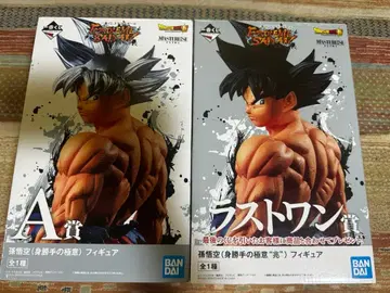 드래곤볼 제일복권 익스트림 사이어인 무의식의 극의 손오공 2체 세트