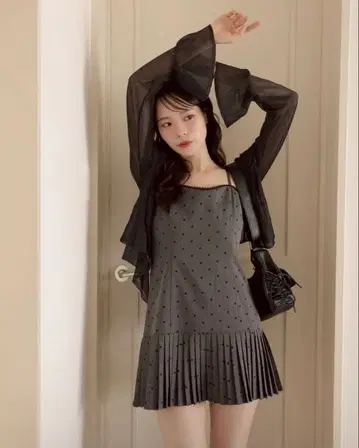 one after another NICE CLAUP 플리츠 점프 스커트