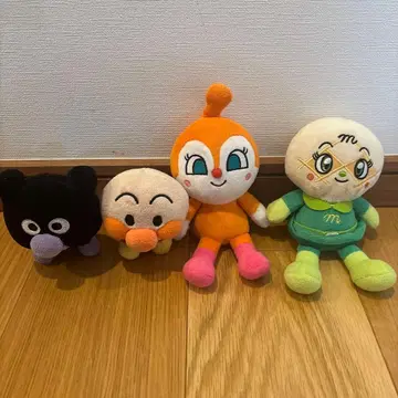 호빵맨 봉제 인형 4세트