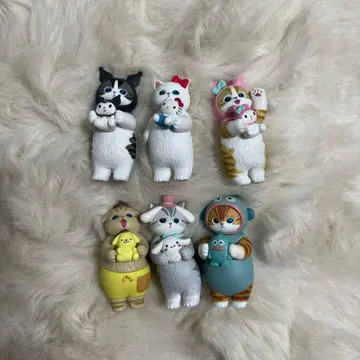 모프 샌드 x 산리오 피규어 6종 세트