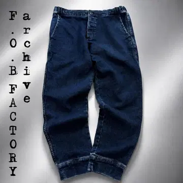 FOB Factory F0403 릴렉스 스웻 데님 L
