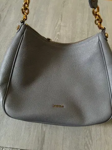 훌라 호보백 FURLA 가죽 코메타 요시타카 유리코 그레이