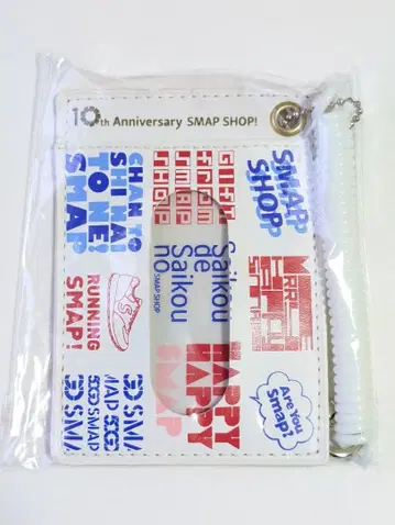 SMAP SHOP 스마쇼 10주년 기념 패스 케이스