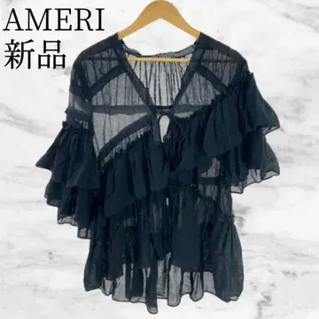 AMERI MEDI INDIA COTTON ASYMMETRY BLOUSE