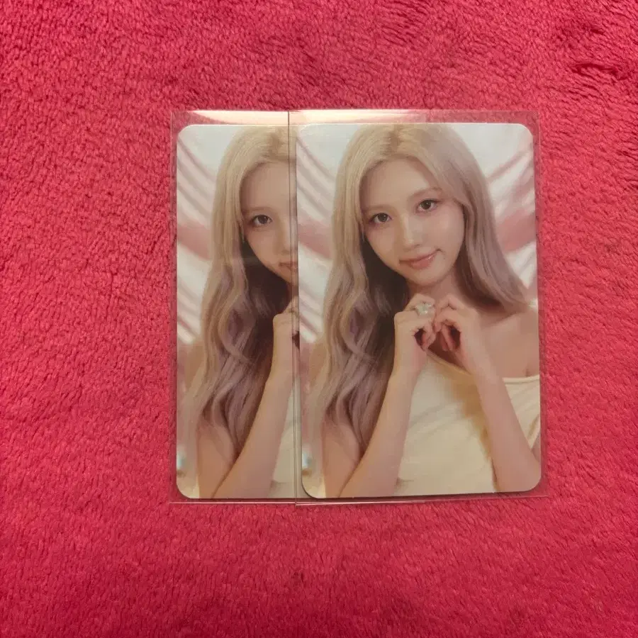 아이브 가을 포카
