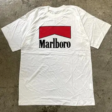80s Marboro 말보로 싱글 티셔츠 L 빈티지