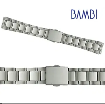 초경량! BAMBI 반비 티타늄 시계 벨트 22mm
