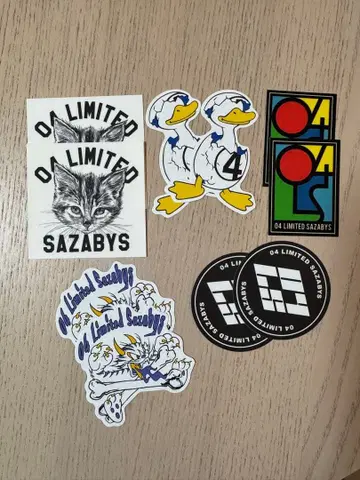 04 Limited Sazabys 스티커 세트(10장)