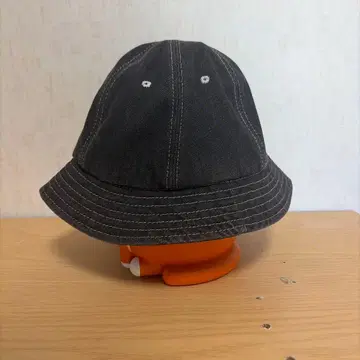 데님 버킷햇 블랙