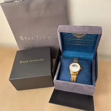 라떼님 STAR JEWELRY 여성용 손목시계 골드