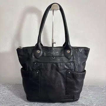 MARC BY MARC JACOBS 토트백 가죽 블랙