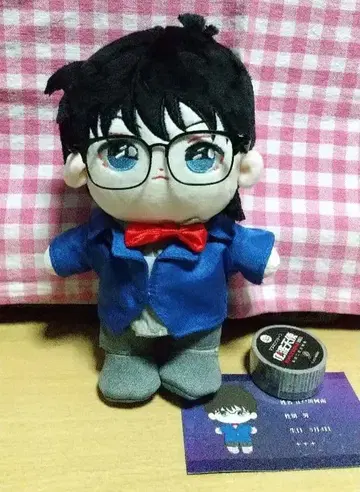 옷 갈아입기 봉제 인형 명탐정 코난 에도가와 코난 20cm 봉제 인형 의상 포함