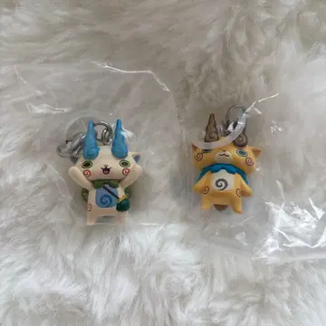 요괴워치 메지루시 액세서리 코마지로 코마상 2점 세트