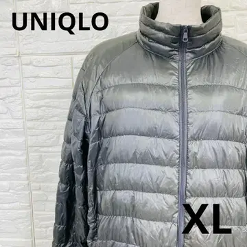 유니클로 남성용 경량 그레이 XL 울트라 라이트 다운 UNIQLO