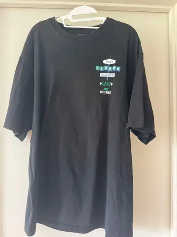 HUF LIQUOR MART 프린트 T셔츠 블랙