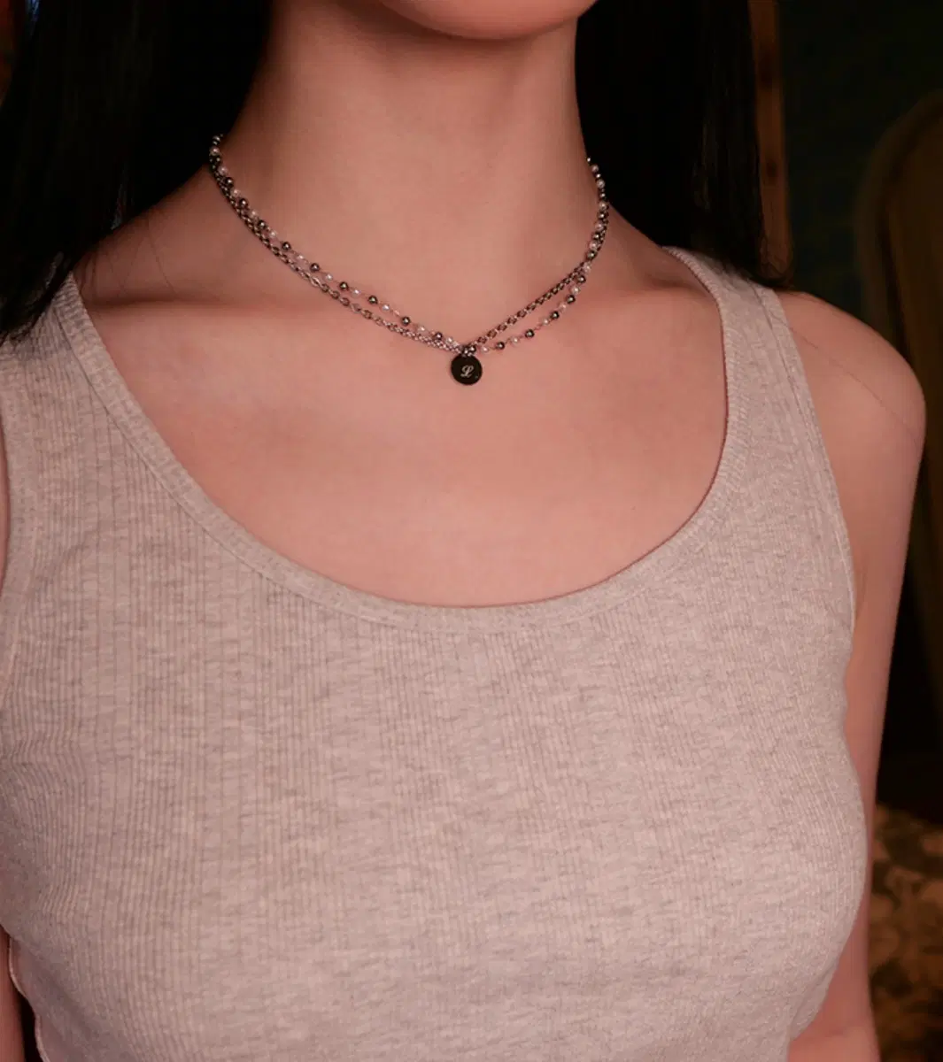 Dain lee 다인리 logo necklace 목걸이 판매