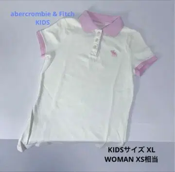 abercrombie & Fitch KIDS 무스 자수 피케 셔츠 XL