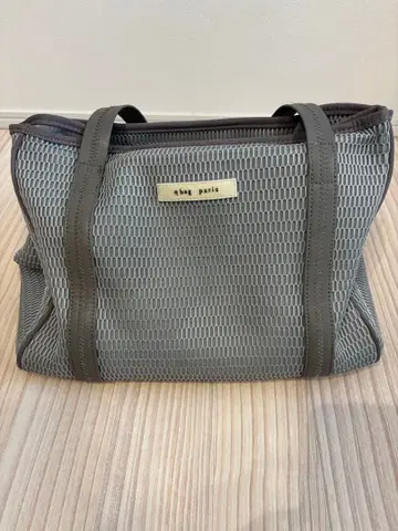 q bag paris 마더백 메쉬 토트