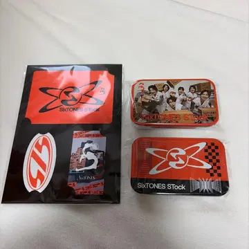 [ 미개봉 ] SixTONES Stock 굿즈 세트