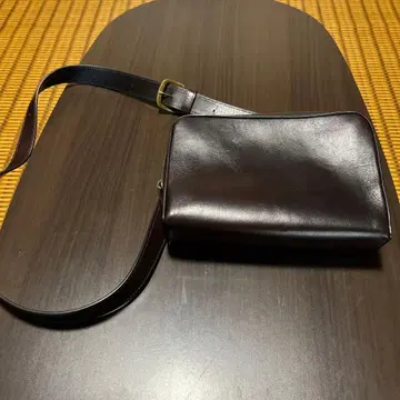 마더하우스 앤티크 소라2 다크 브라운 숄더백 바디백