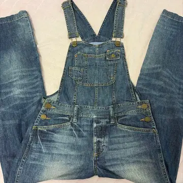Gap 오버롤 데님 y2k 1969 S 사이즈 청바지 데미지