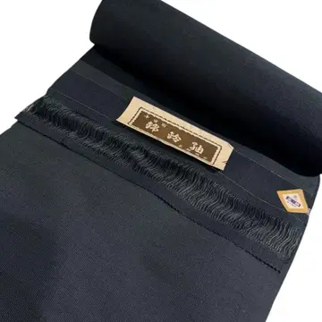 옷감 토카마치 명주 블랙 베이스 앙상블 순수 실크