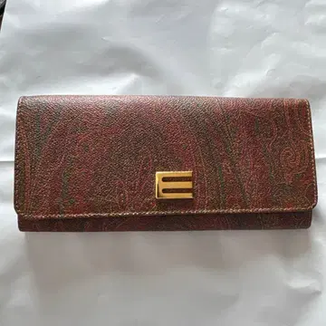 새상품급 에트로 장지갑 페이즐리 무늬