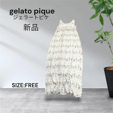 3208 새상품 gelato pique 올 패턴 원피스 FREE