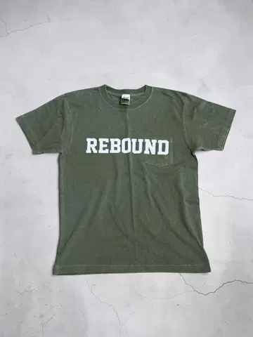 DOUBLE PEACE REBOUND 로고 T셔츠