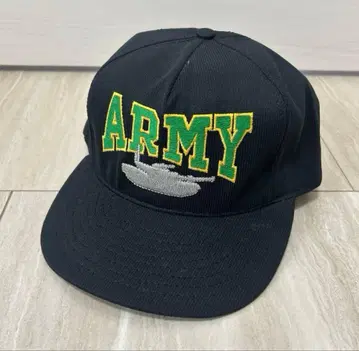 [ USA 제조 ] 빈티지 US ARMY 탱크 자수 캡 블랙