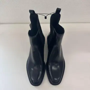 [ 새상품 ] ZARA 사이드 고어 부츠 블랙 37 ( B-5 )