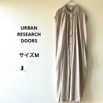 URBAN RESEARCH DOORS 슬리브리스 셔츠 원피스 M