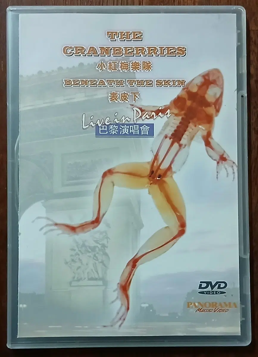 DVD 더 크랜베리스 라이브 인 파리