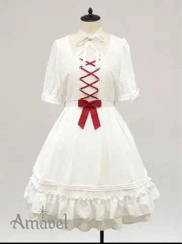 Amavel Sweet Ribbon 원피스