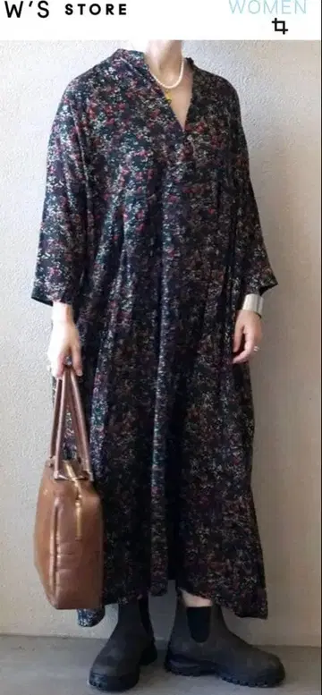 저널 스탠다드 럭스 리버티 플라워 ample 풀 원피스