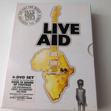 Live Aid. 라이브 에이드 (DVD 4장 세트) 1985 퀸